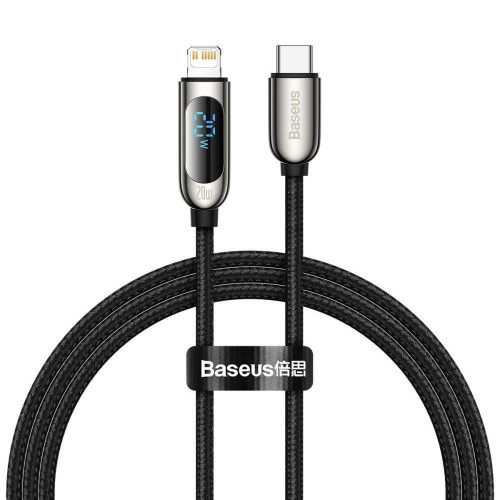 Kabel przewód USB-C / Typ-C - Lightning / iPhone 200cm Baseus Display CATLSK-A01 z obsługą szybkiego ładowania 20W PD - 1629684