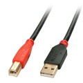 Kabel drukarkowy USB LINDY 2.0 A/M - USB B/M, Active Cable 15m Czarny - 1629868