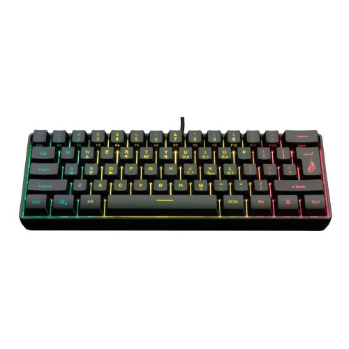 Klawiatura przewodowa SureFire KingPin X1 gamingowa 60% RGB QWERTY English - 1635293