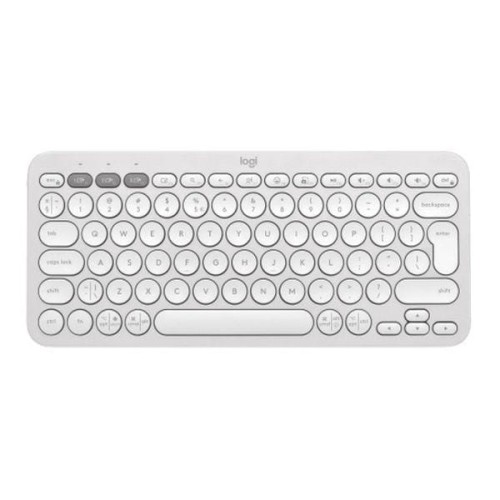 Klawiatura bezprzewodowa Logitech Pebble Keys 2 K380s biała - 1671114