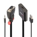 Konwerter VGA oraz Audio na HDMI LINDY czarny - 1629931