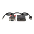 Konwerter VGA oraz Audio na HDMI LINDY czarny - 1629933
