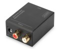 Konwerter sygnału Audio DIGITUS 1xCoax/Toslink do 2xRCA (Stereo) - 1377013