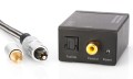 Konwerter sygnału Audio DIGITUS 1xCoax/Toslink do 2xRCA (Stereo) - 1377016