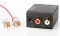 Konwerter sygnału Audio DIGITUS 1xCoax/Toslink do 2xRCA (Stereo) - 1377017