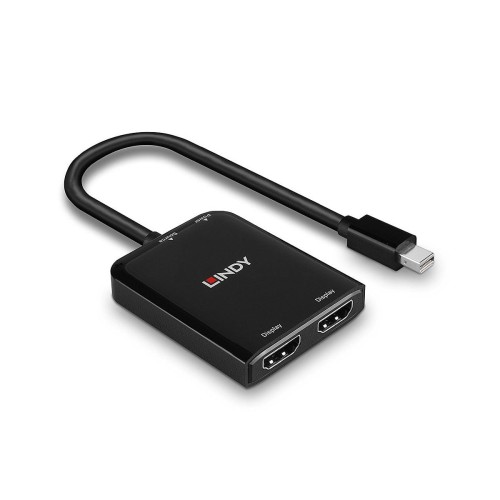 Konwerter Mini DisplayPort do 2xHDMI LINDY MST czarny - 1526958
