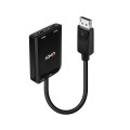 Konwerter DisplayPort do 2xHDMI LINDY MST czarny - 1526961