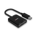 Konwerter DisplayPort do 2xHDMI LINDY MST czarny - 1526962
