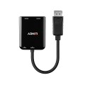 Konwerter DisplayPort do 2xHDMI LINDY MST czarny - 1526963