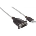 Kabel adapter Manhattan USB / RS232/COM/DB9 PL-2303HXD - 1675287
