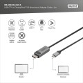 Kabel adapter DIGITUS PREMIUM 8K 30Hz USB Typ C/DisplayPort dwukierunkowy 1m - 1629761