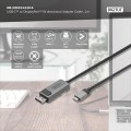 Kabel adapter DIGITUS PREMIUM 8K 30Hz USB Typ C/DisplayPort dwukierunkowy 1m - 1629762