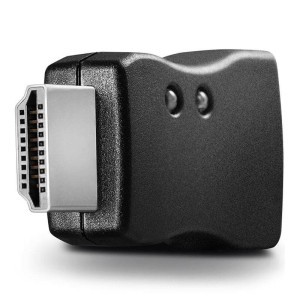 Lindy 32115 przejściówka do kabli HDMI Czarny