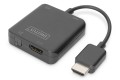 Ekstraktor DIGITUS sygnału dźwiękowego 4K HDMI do HDMI/Stereo 2.0 /Toslink 5.1 - 972053