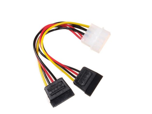 Adapter zasilania Molex 2x SATA Maclean MCTV-632 - 973339