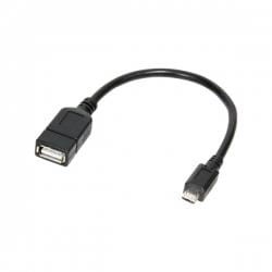 Adapter USB LogiLink AA0035 OTG micro USB B (m)>USB A (F) - 1321124
