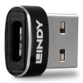 Adapter USB 2.0 LINDY Typ A na Typ C czarny - 1629803