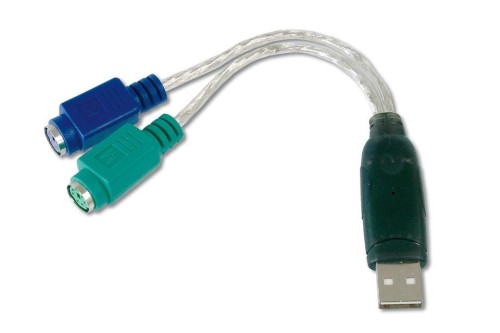 Adapter USB 1.1 DIGITUS DA-70118 2xPS/2 - 971982