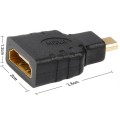 Adapter Techly HDMI A Żeński / HDMI D Micro Męski - 1468249