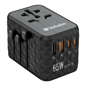 GAN III UNI.TR.CHARG UTA-05 65W/2XUSB-C QC 4+ /2 XUSB-A