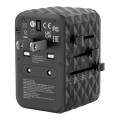 Adapter podróżny Verbatim UTA-05 GaN III globalny-globalny 2xUSB 2xUSB-C PD QC 4+ - 1753684