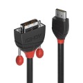 Adapter LINDY HDMI - DVI-D 2m Czarny - 1629953