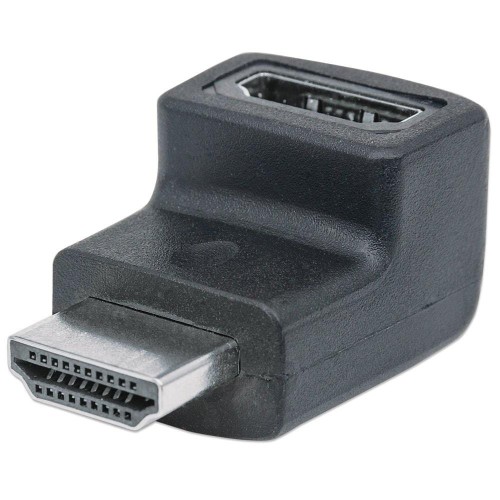 Adapter kątowy Manhattan HDMI Górny HDMI-HDMI M/F 4K*60Hz - 1468144