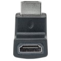 Adapter kątowy Manhattan HDMI Górny HDMI-HDMI M/F 4K*60Hz - 1468148