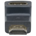 Adapter kątowy Manhattan HDMI Dolny HDMI-HDMI M/F 4K*60Hz - 1468153