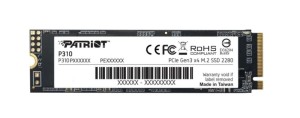 Dysk SSD Patriot P310 960GB M.2 2280 PCIe NVMe (2100/1800 MB/s)