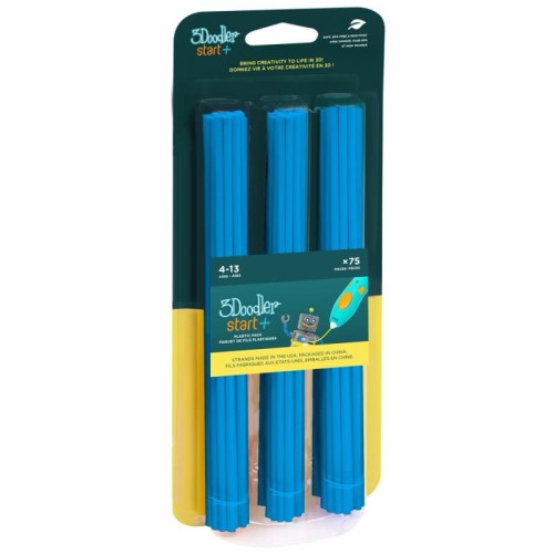 3DOODLER START FILAMENT ECO 2.5MM, 75 SZTUK, SPRING GREEN, 3DS-ECO07-GREEN-75 - 907119