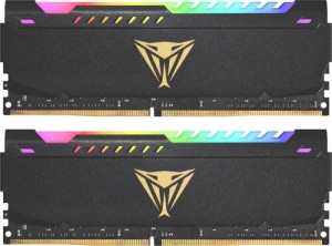 Pamięć DDR4 Patriot Viper STEEL RGB BLACK 64GB (2x32GB) 3200 MHz CL18 1,35V