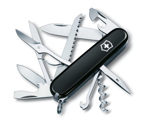 Scyzoryk Victorinox Huntsman, 15 f, 91mm, czarny - 1761099