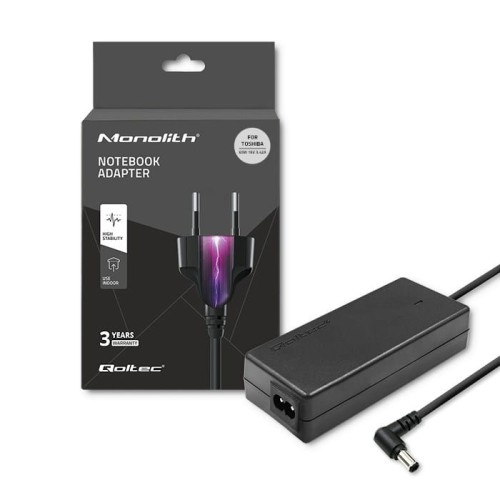 Zasilacz sieciowy Qoltec do Toshiba 65W 19V 3,42A 5.5*2.5 - 806942