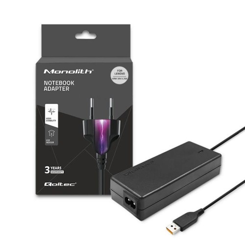 Zasilacz sieciowy Qoltec do Lenovo 65W 20V 3,25A YogaProPlug - 1134591