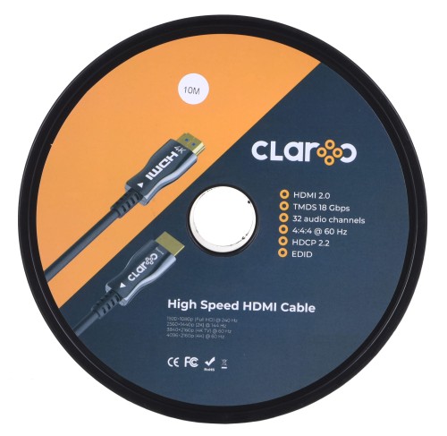 Kabel Optyczny HDMI Claroc FEN-HDMI-20-10M 2.0 AOC 4K@60Hz 10m - 1618452