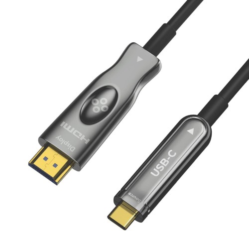 Kabel Optyczny HDMI CLAROC-USBC-HDMI-10M HDMI - USB-C 4K@60Hz 10m - 1668303