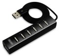 Hub USB Unitek Y-2160 7xUSB 2.0 czarny - 909876