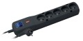 Listwa zasilająca Lestar LF-530WA 5+ 2,5m czarna - 1762680