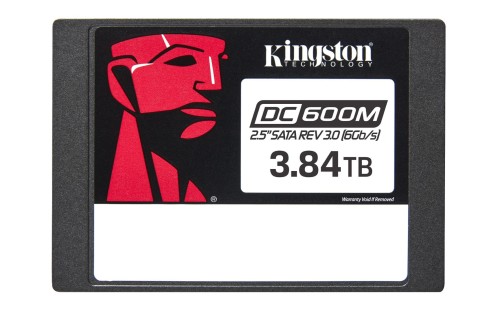 Dysk SSD Kingston DC600M 3,84TB SATA3 2,5'' (560/530 MB/s) - 1490458
