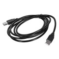 Kabel USB 2.0 Lanberg AM-AM 1,8m czarny - 1765240