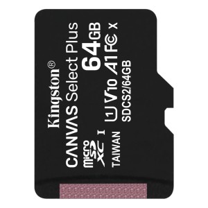 Karta pamięci Kingston Canvas Select Plus SDCS2/64GBSP (64GB; Class 10, Class A1; Karta pamięci)