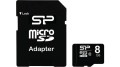 Karta pamięci MicroSDHC Silicon Power 8GB Class 10 + adapter - 780566