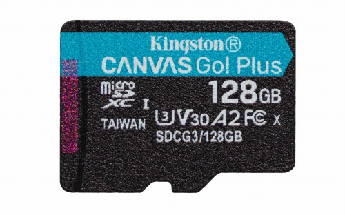 Karta pamięci Kingston microSD Canvas Go! Plus 128GB Class 10 - 1292194