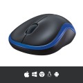 Mysz bezprzewodowa Logitech M185 optyczna czarno-niebieska - 1766864