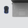 Mysz bezprzewodowa Logitech M185 optyczna czarno-niebieska - 1066855
