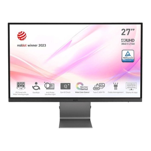 Monitor MSI 27" Modern MD271UL 2xHDMI DP USB-C - 1753817