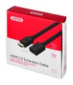 UNITEK PRZEDŁUŻACZ HDMI 2.0, M/F, 3M, Y-C166K - 1038539