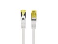 Patchcord Lanberg S/FTP kat.6A 0,25m LSZH CU fluke passed szary - 1769283