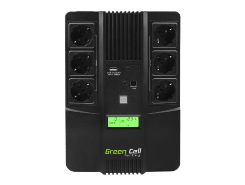 GREEN CELL ZASILACZ AWARYJNY UPS07 AIO 800VA 480W - 1136546